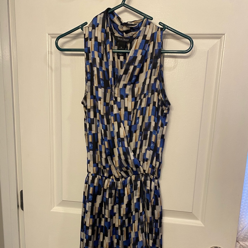White House black Market geometric dress